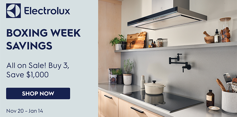 ELECTROLUX KITCHEN BOXING WEEK SAVINGS