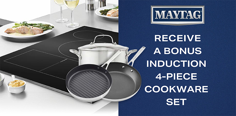 MAYTAG BONUS INDUCTION 4-PIECE COOKWARE SET