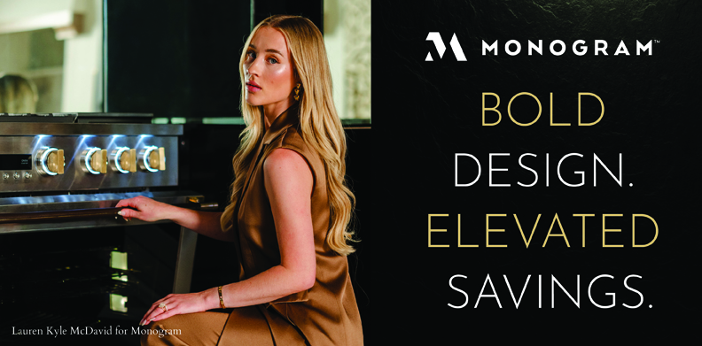 MONOGRAM BOLD DESIGN ELEVATED SAVINGS