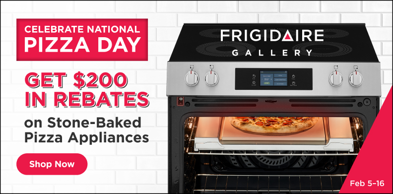 FRIGIDAIRE GALLERY PIZZA DAY