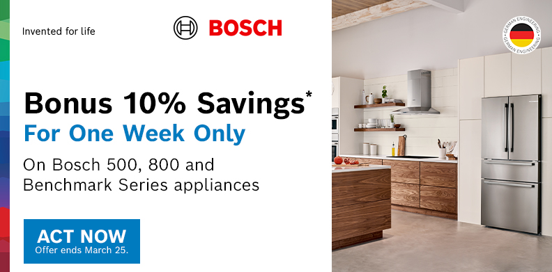 BOSCH WEEK SPECIAL