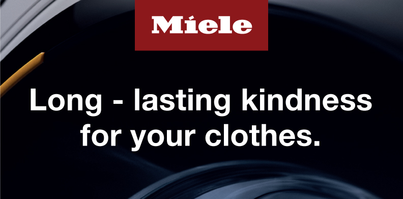 MIELE LONG - LASTING KINDNESS FOR YOUR CLOTHES.