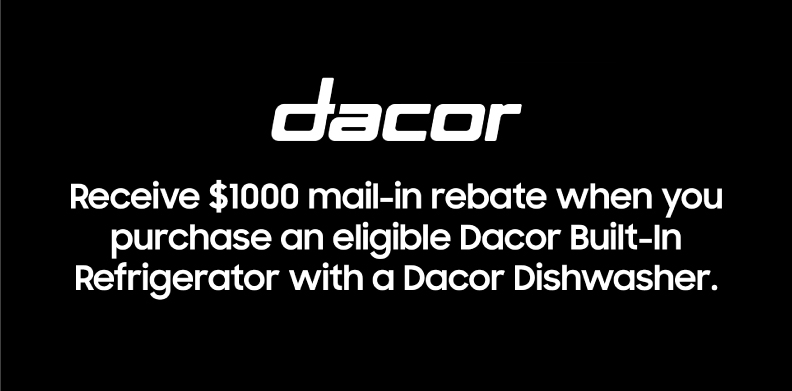 DACOR MAIL-IN REBATE