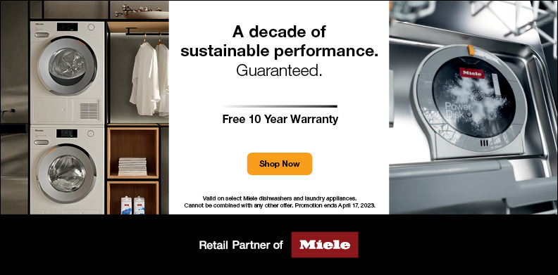 MIELE A DECADE OF SUSTAINABLE PERFORMANCE. GUARANTEED