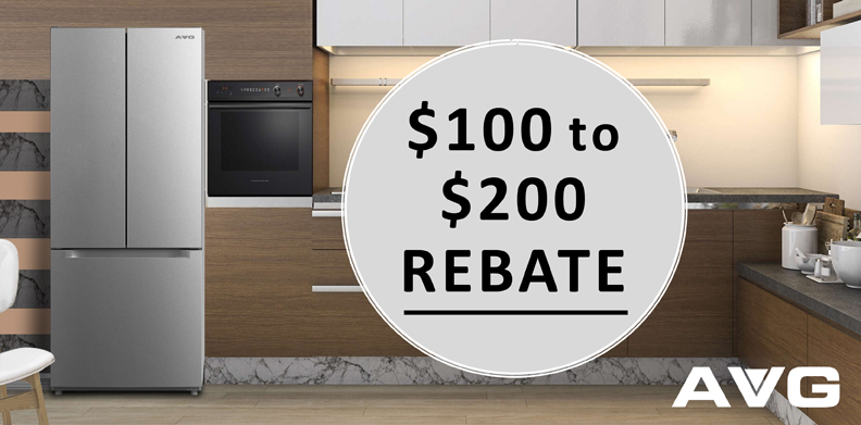 AVG $100 TO $200 REBATE