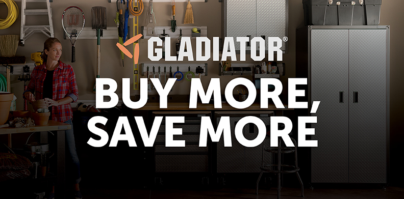 GLADIATOR BUY MORE, SAVE MORE EVENT