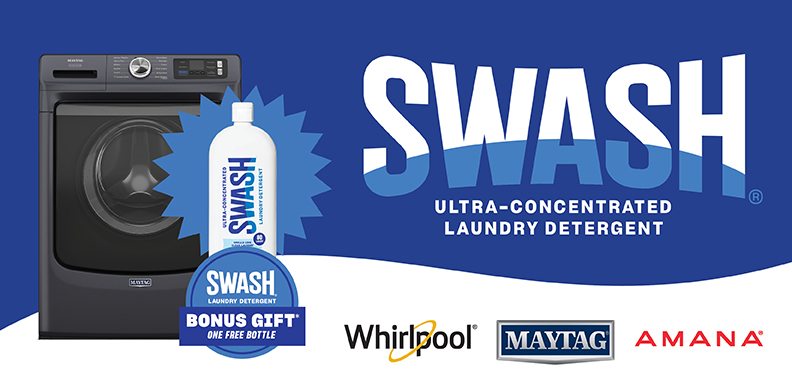 WHIRLPOOL, MAYTAG, AMANA, SWASH PROMO 2025