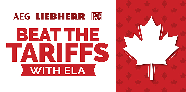 AEG, LIEBHERR, PORTER & CHARLES BEAT THE TARIFFS WITH ELA