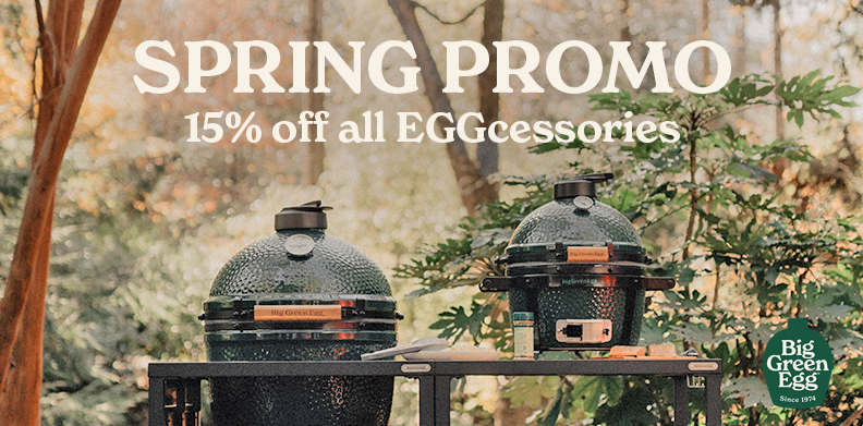 BIG GREEN EGG EGGCESSORIES SPRING PROMO