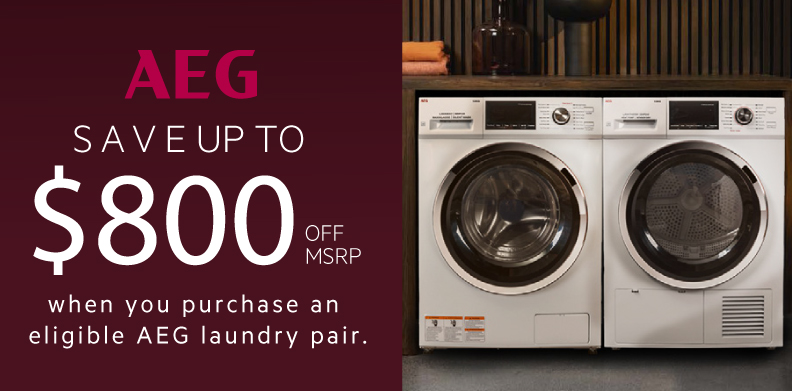 AEG LAUNDRY SAVINGS PROMOTION
