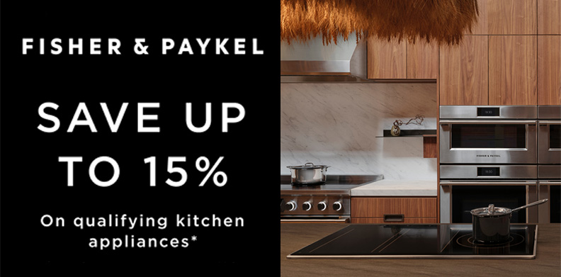 FISHER AND PAYKEL SAVINGS EVENT
