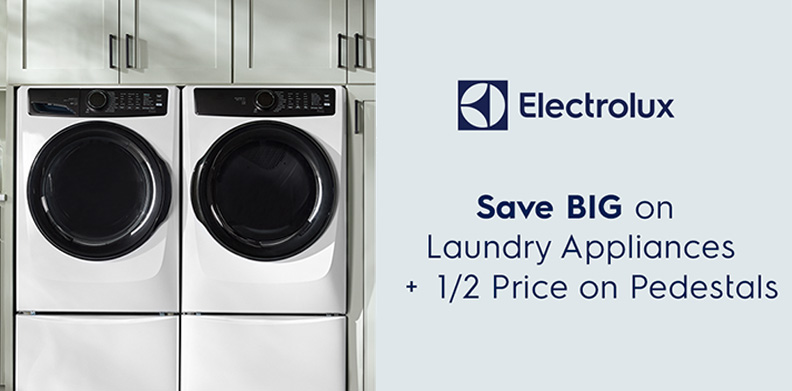 ELECTROLUX SAVE BIG ON LAUDRY